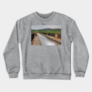 Union Canal at Avon Aquaduct Crewneck Sweatshirt